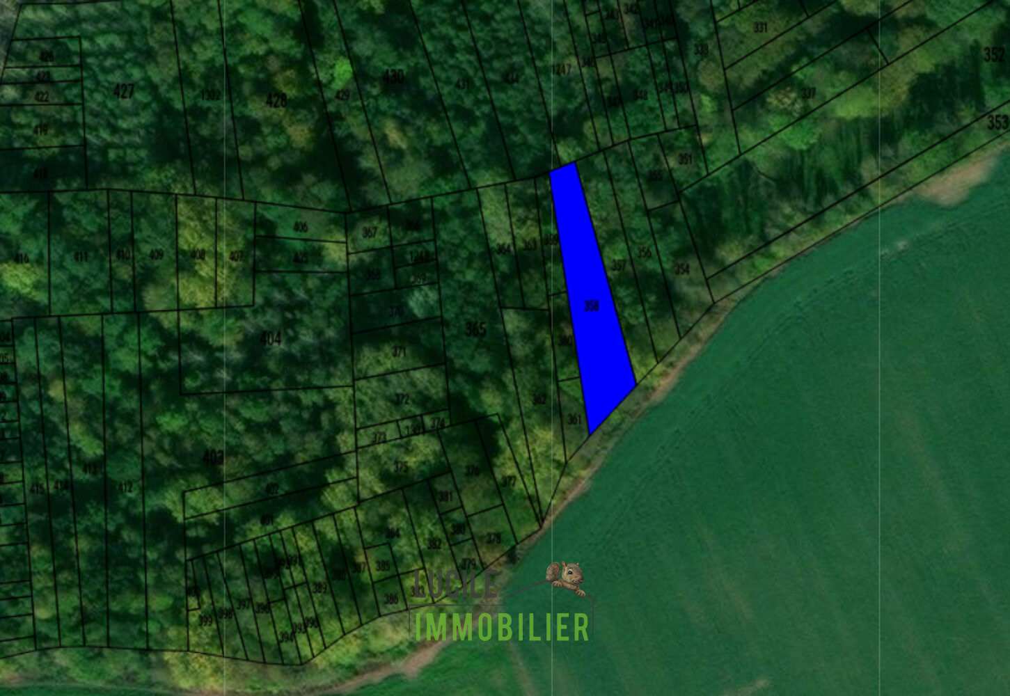 Terrain à vendre à Breuil le vert, 977 m² – photo 1 sur 1